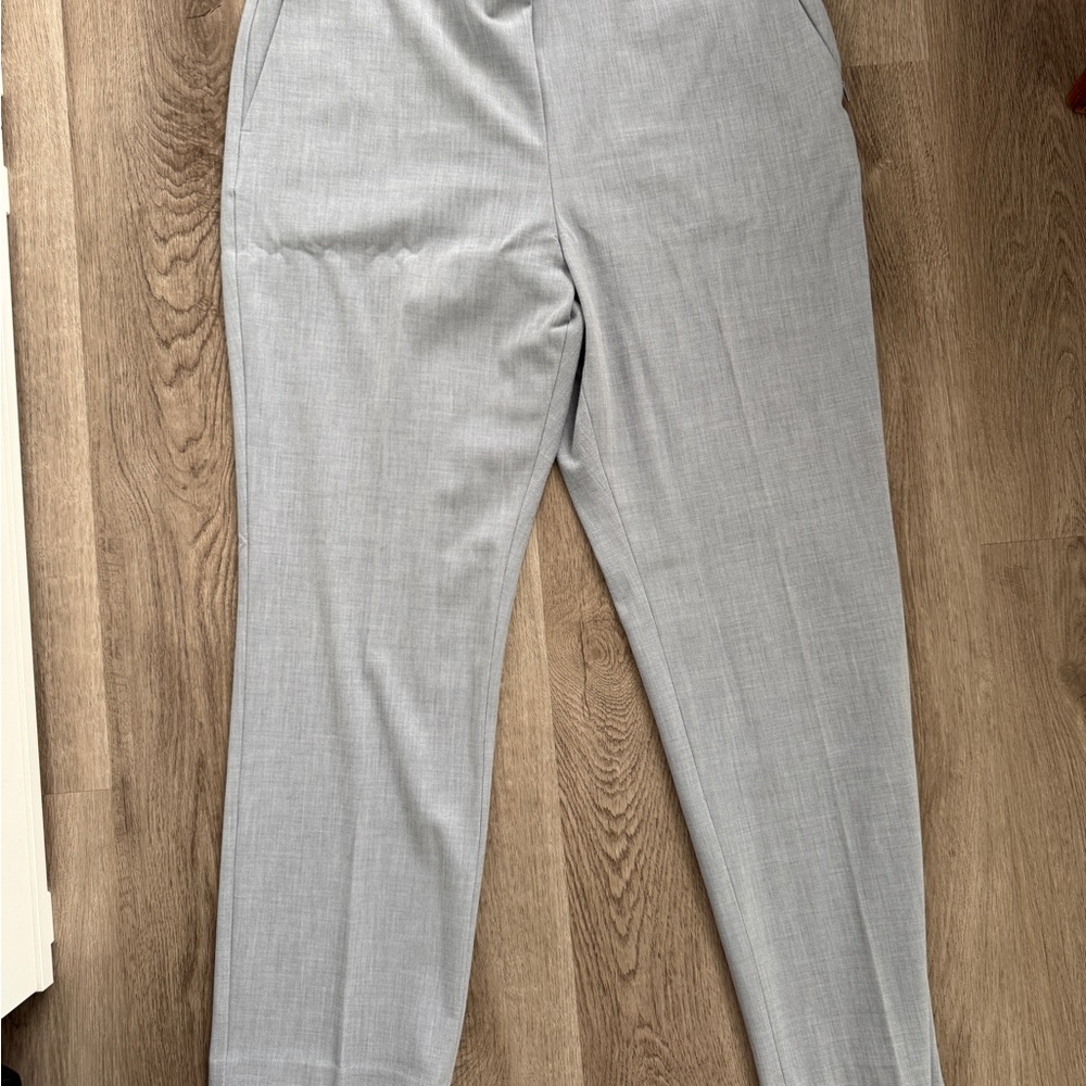 Ann Taylor Petite High Rise Side Zip Ankle Pant in Bi-Stretch - Curvy Fit